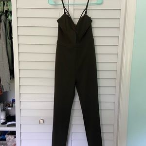 Sexy olive full body suit size M